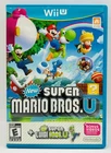 New Super Mario Bros. U (Nintendo Wii U) Game Disk & Case (No Manual) Works!