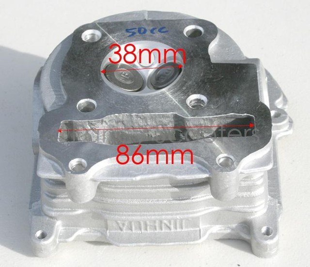 Roketa SUNL Peace Taotao NST 50cc Scooter 139qmb Engine Cylinder Head W