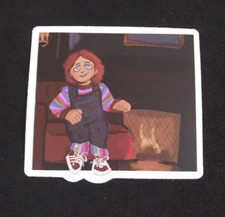 Child's Play Horror Movies Chucky Sticker 2" x 2.18" P 