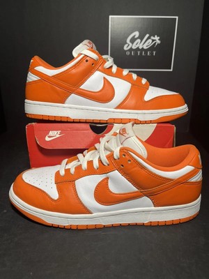 low top syracuse dunks