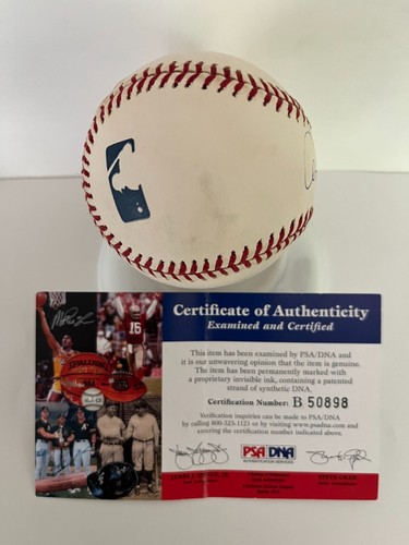 Orlando Cepeda Autographed Signed Official MLB Baseball PSA/DNA Cardinals Giants - Picture 6 of 6