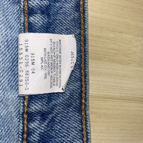 Levis 551 Jeans Damen 12 Long Tall Vintage Made In USA Blau Relaxed Tapered Fit - Bild 6 von 11