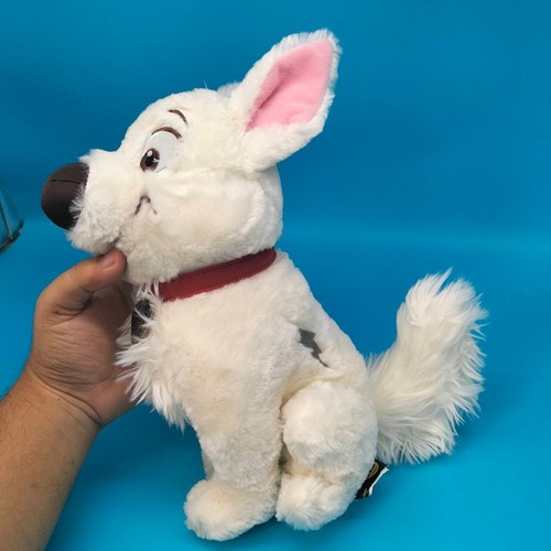 Disney Store Exclusive Bolt Standard Dog Sitting Plush Stuffed Toy Doll Japan - Picture 6 of 13