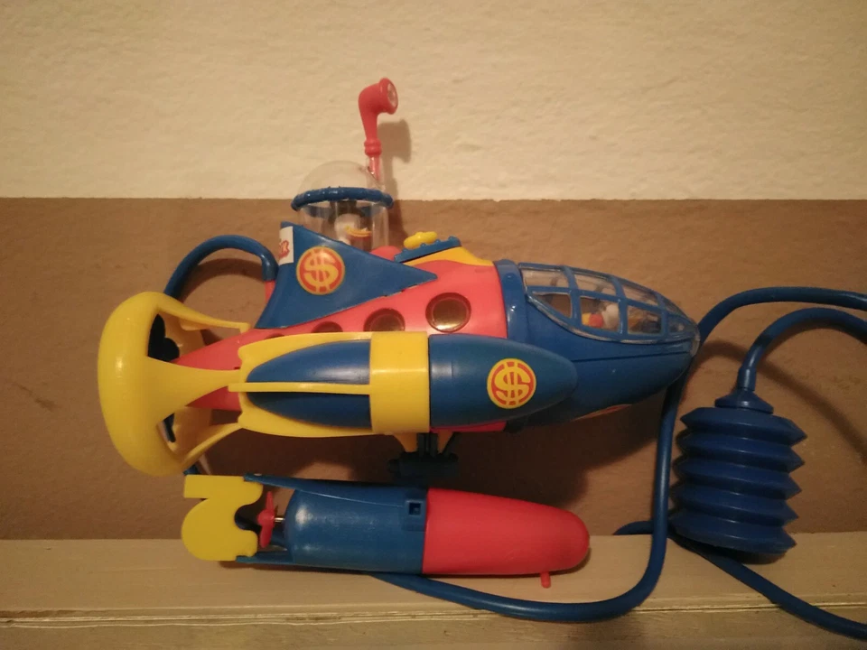 SOTTOMARINO PAPERONE E PAPERINO SUB GADGET TOPOLINO WALT DISNEY COMPLETO - Immagine 2 di 2