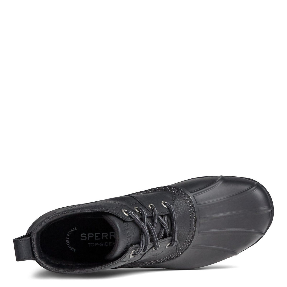 [STS22945] Mens Size 10.5 Sperry Brewster Low Rain Boot Black STS22945] Mens Sperry BREWSTER LOW BOOT | eBay main image 2