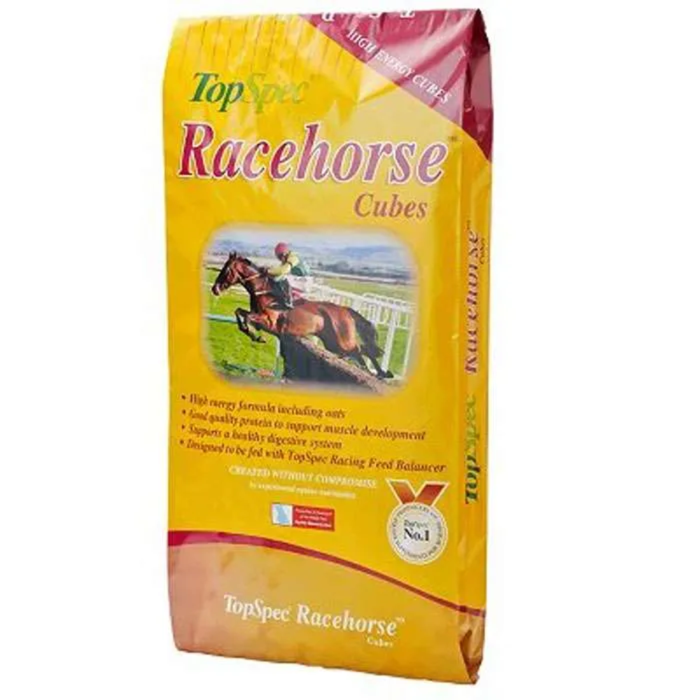 HORSE / PONY FOOD FEED TopSpec Racehorse Cubes 20kg