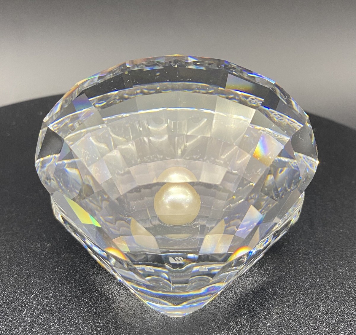 SWAROVSKI SHELL WITH PEARL SIGNED BY DESIGNER 14389 | eBay