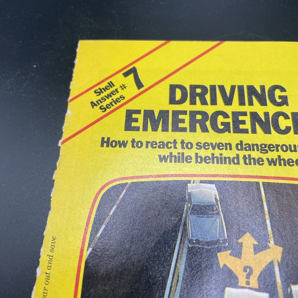 Vintage Shell Answer Book # 7 The Driving Emergency Book By Nancy Curry - Image 2 of 4