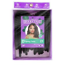 Darling Spring Twist 24" 2Ct Soft Light Texture