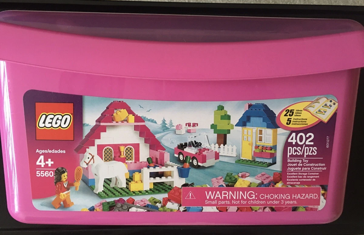 LEGO Bricks And More: Large Pink Brick Box (5560) for sale online