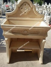 LAVANDINO LAVATOIO LAVABO CON BASI FONTANA VASCA DA GIARDINO CEMENTO PER ESTERNO