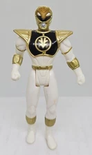 Mighty Morphin Power Rangers White Ranger 1995 4" Action Figure Saban MMPR