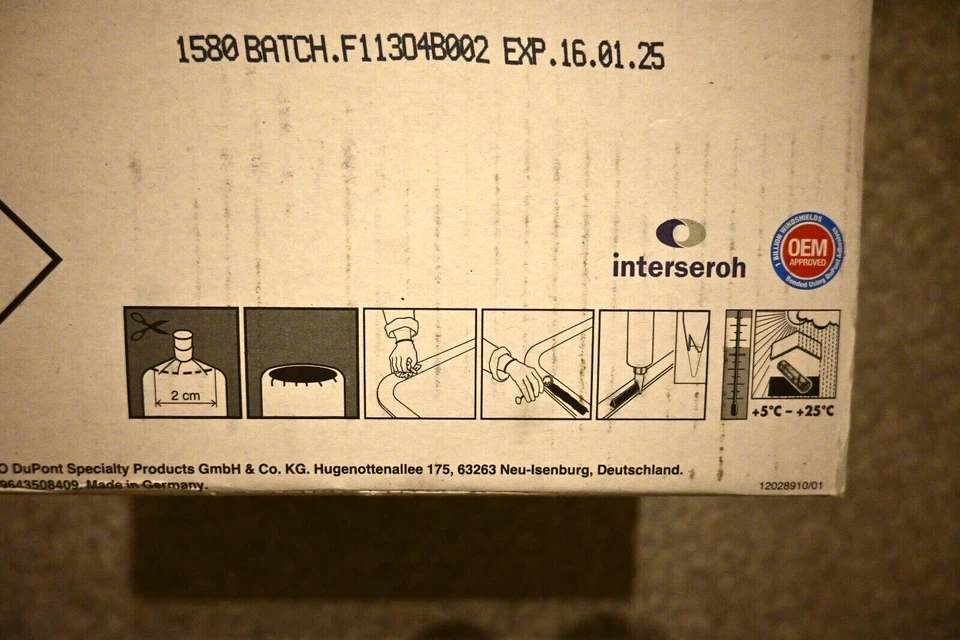 BETASEAL 1580 Windscreen Glue & Primer - 12 x 420ml Sausages | OEM - Image 4 of 4