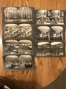 Australia Stereoview Cards Keystone View Co New Guinea/Zealand Tasmania