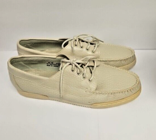 Nunn Bush Mens Sz 8M Moccasin Style Lace Up Shoes New In box - 第 1/1 張圖片