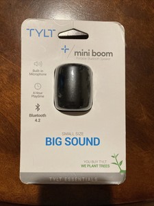 tylt mini boom bluetooth speaker