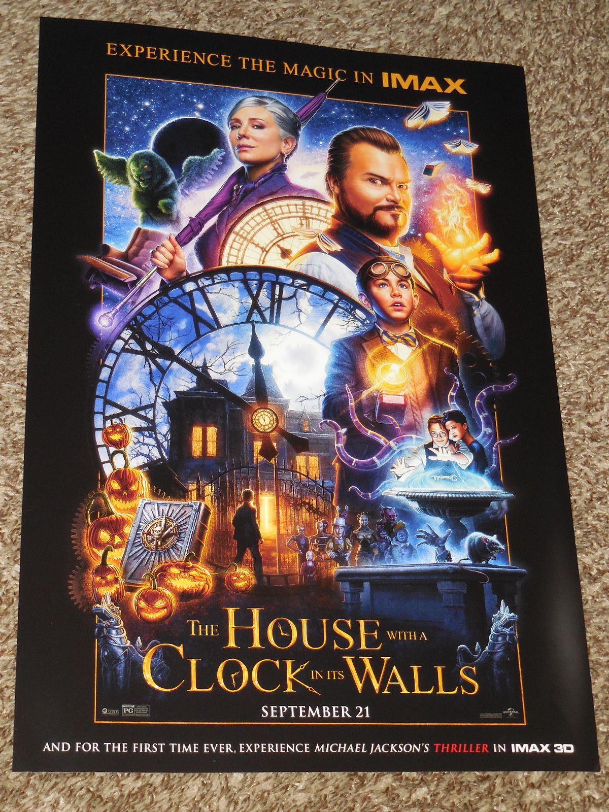 The House with a Clock in its Walls IMAX 13x19 Promo Movie POSTER