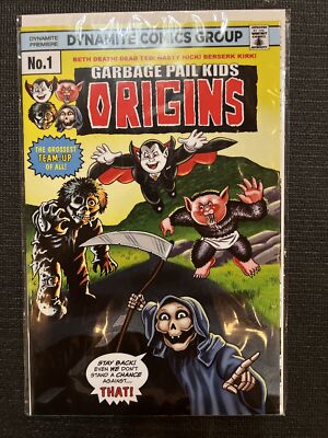 GARBAGE PAIL KIDS ORIGINS #1 WHATNOT VARIANT Dracula Werewolf Reaper Zombie