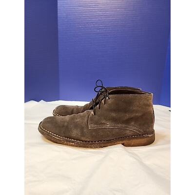 Johnston & Murphy Mens Size 10 M Brown Sheepskin Lace Up  display picture 2