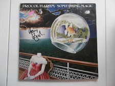 Gary Brooker Autograph Signed LP Cover "Procol Harum - Something Magic" Vinyl