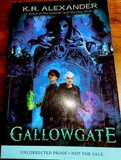Gallowgate by KR Alexander 2023 Paperback Limited Uncorrected Proof NEW