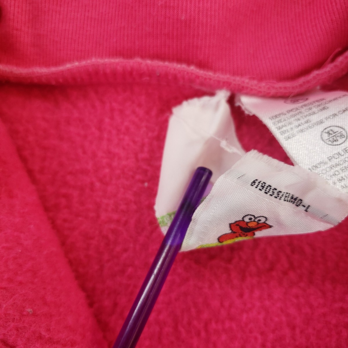 Sesamstraße Elmo Fleece-Set – Sweatshirt & Hose Mit Reißverschluss Für Kleinkinder