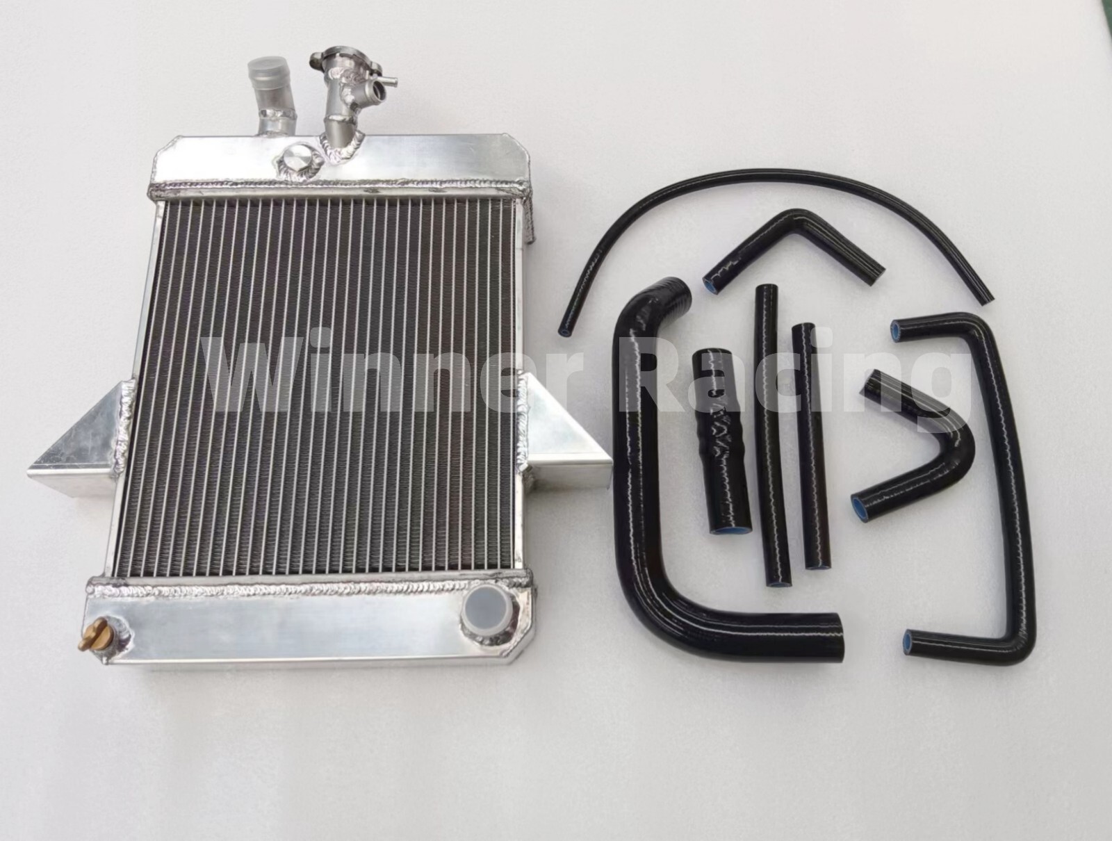 FILA Fit Triumph GT6 1966 1973 radiatore alluminio 70mm + tubo silicone