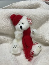 Beanie Babies Peppermint the Polar Bear W/PVC pellets !!With Errors!!