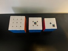 3 Pack Speed Cube Set, Speed Cube 2x2 3x3 4x4 magnetic