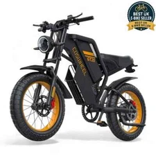 COSWHEEL GT20 MAX Electric Mountain Bike In Pure Electric Mode- GT20 MAX-1500W-2