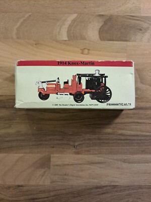 Diecast 1914 Knox-Martin 1:64 Fire Engine 2001 Readers Digest Association