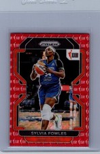 2022 Panini Prizm WNBA 25th #162 Sylvia Fowles Ruby Wave