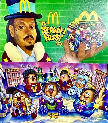 IN HAND-MIB-McDonald's KERWIN FROST ARTIST BOX TOY SET-6 TOYS