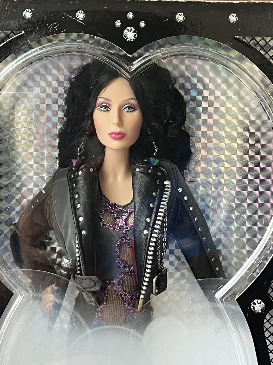 Barbie  BLACK LABEL ヒールセット CHER Barbie Doll Black Label Bob Mackie Design Turn Back