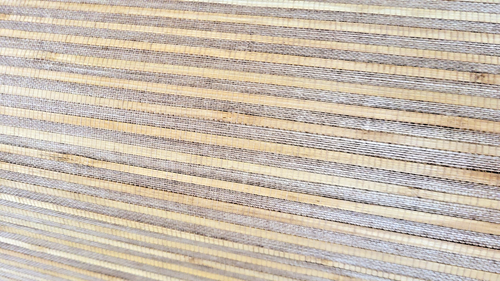 Natural Bamboo Wallpaper Neutral Color from Kenneth James - Picture 3 of 3