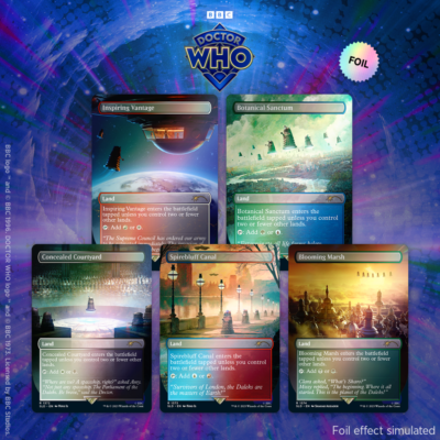 Magic the Gathering (MTG) Secret Lair x Doctor Who: The Dalek