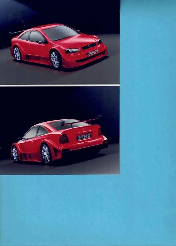 Photo de presse / press photo original Opel concept Astra OPC X-Treme 03/2001 - Photo 1/1