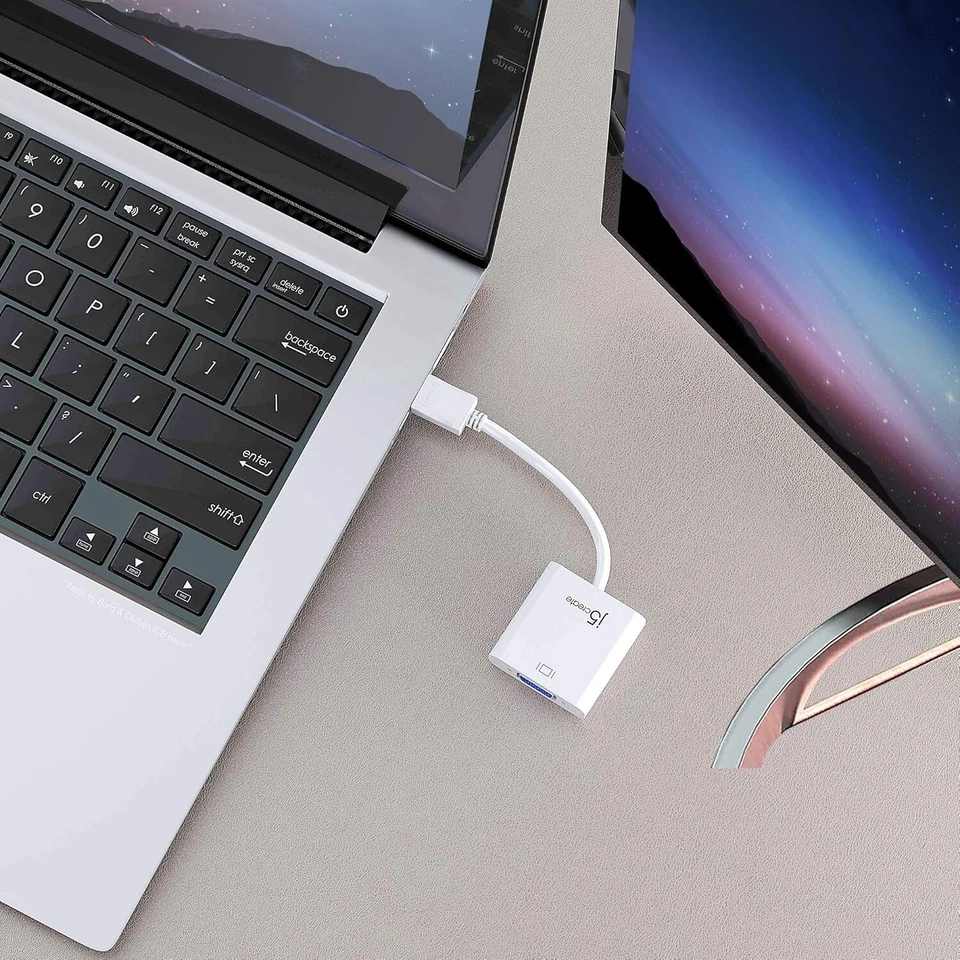 j5create HDMI to VGA Adapter Video+Audio (JDA213) | NO BOX - Image 4 of 4