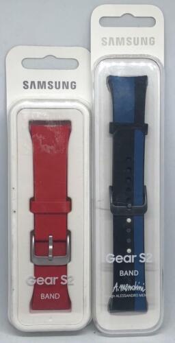 New Original Samsung Gear S2 Smartwatch Replacement Strap Silicone Band - Medium - Afbeelding 1 van 3