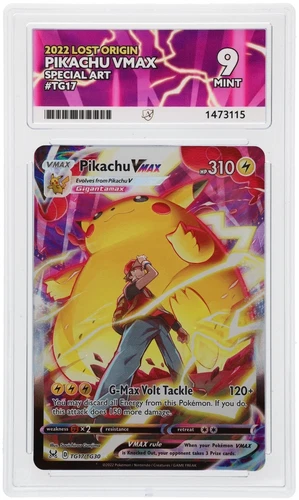 Pikachu VMAX TG17/TG30 Special Art - ACE 9 Mint