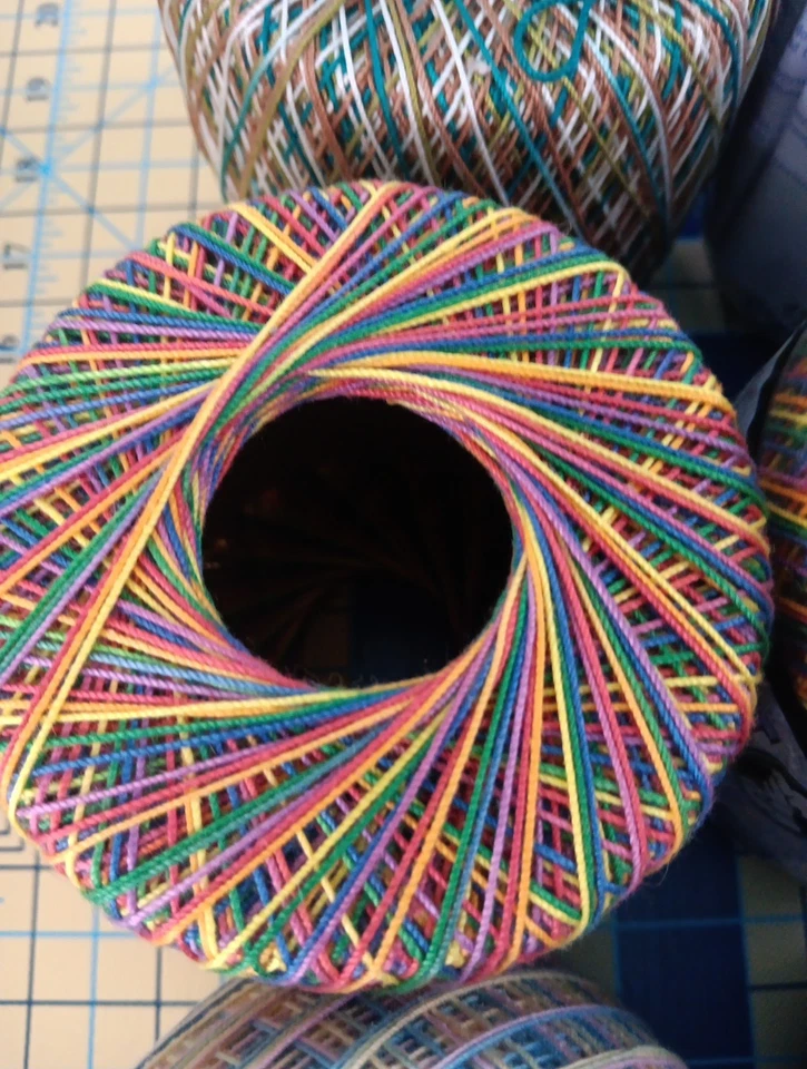 тетя lydias крючком нитки размер 10 5 различных цветов - Изображение 4 из 4