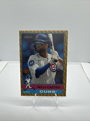 2025 Heritage High Number Willi Castro Color Of The Year /76 Cubs