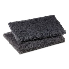 Scotch-Brite PROFESSIONAL 19970 4 x 5.25 Griddle Polishing Pad - GRY (60/CT) New