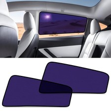 ZATOOTO Tesla Model Y Rear Car Window Shades 2020-2026, Static Cling