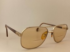 BerDel Sferoflex Eyeglasses Frame ERROL 58-16 140 Gold Electroplate FRAMES only