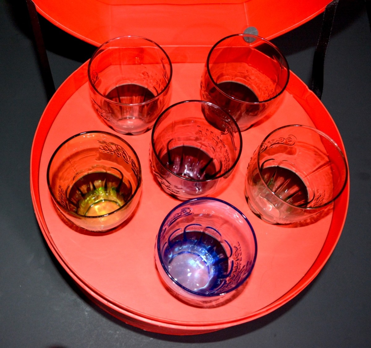 RARE Coca Cola Glass Set McDonalds LTD ED 2010 FIFA Soccer World