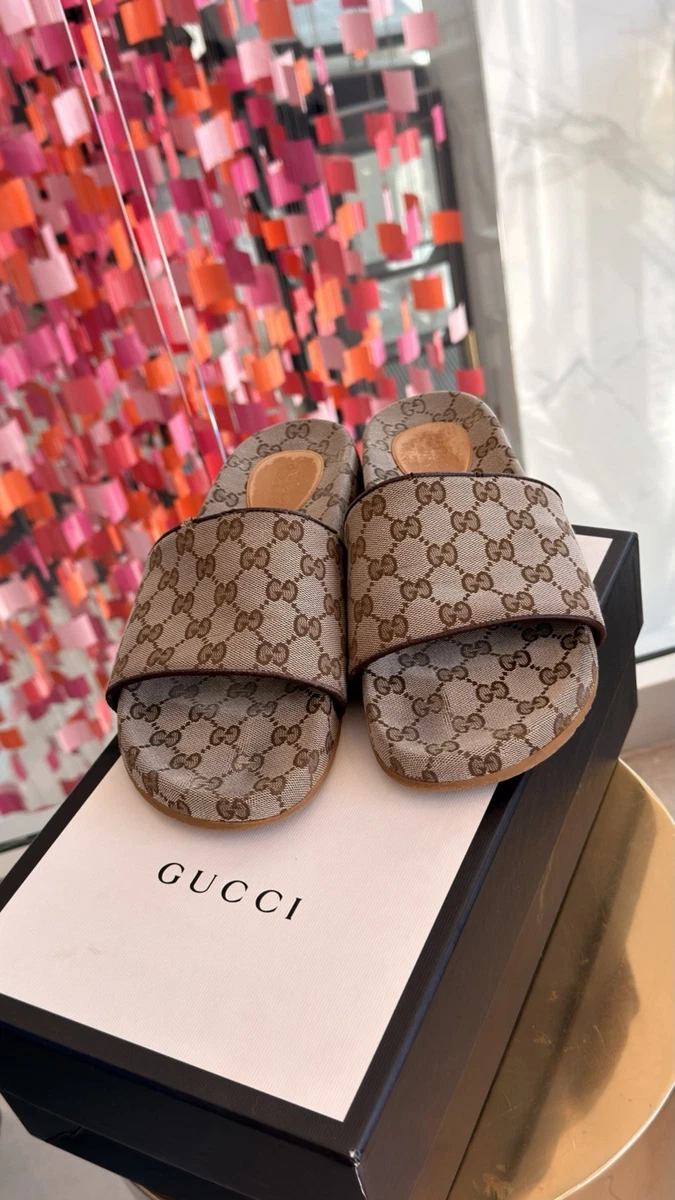 Gucci Gg男式凉鞋和拖鞋凉鞋| eBay