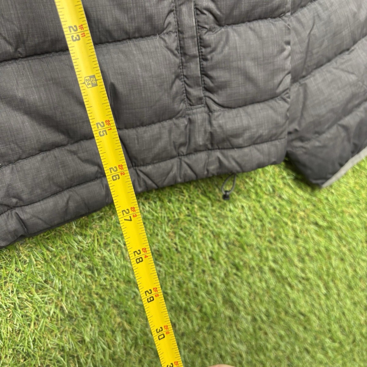 GoLite Goose Down Puffer Jacket Mens Large Black Full Zip Hiking
