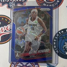 Panini 2025 Prizm WNBA Rhyne Howard Atlanta Dream #11 Blue Prizm Parallel