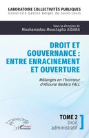 Mouhamadou Moustapha AïDara | Droit Et Gouvernance : Entre Enracinement Et...